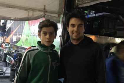 La foto inédita de Franco Colapinto a los 12 años junto a un piloto de F1 que volverá a ver en 2026: “Qué viejo estoy”
