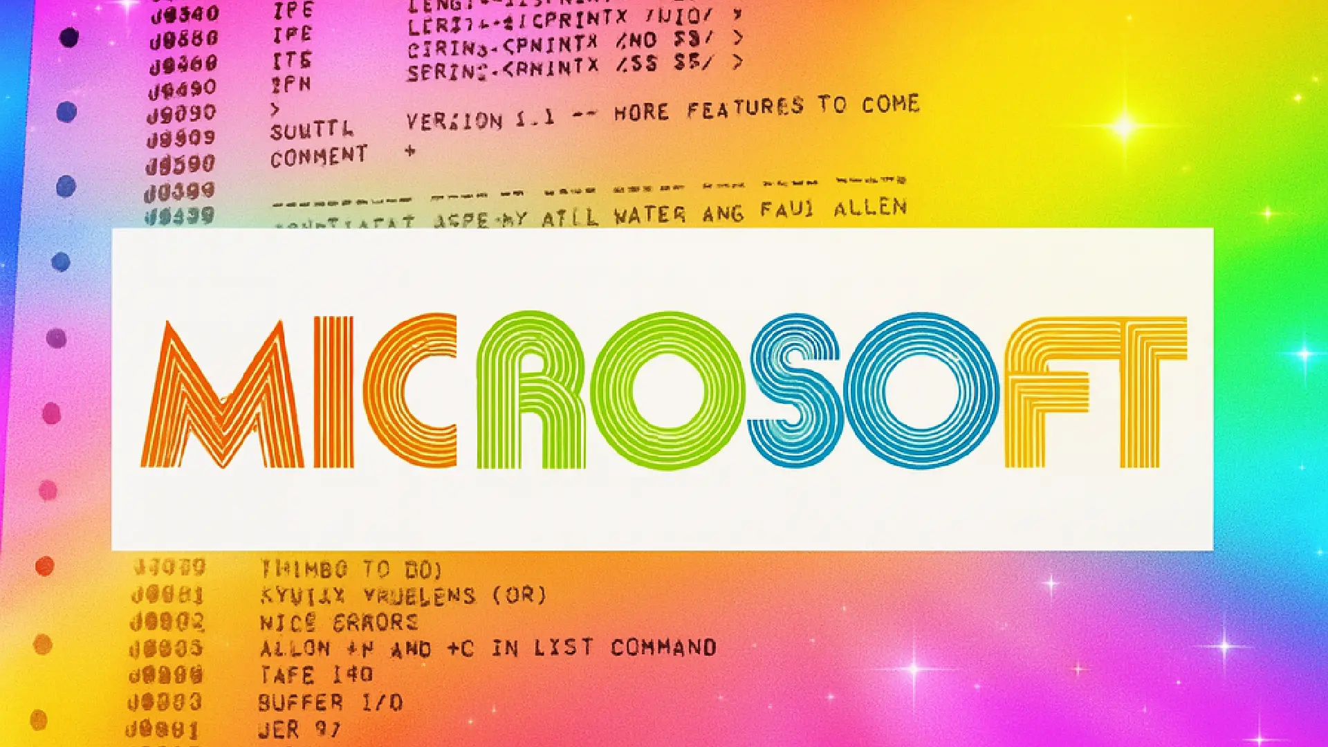 Microsoft libera el código de Microsoft BASIC de 1978, creado por el mismísimo Bill Gates: "Yo inventé el comando WAIT"