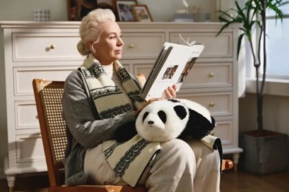 Este oso panda robot está pensado para cuidar a las personas mayores