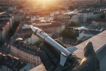 Un misil en miniatura que se se lanza como un avión de papel podría convertirse en el gran enemigo de los drones en Europa