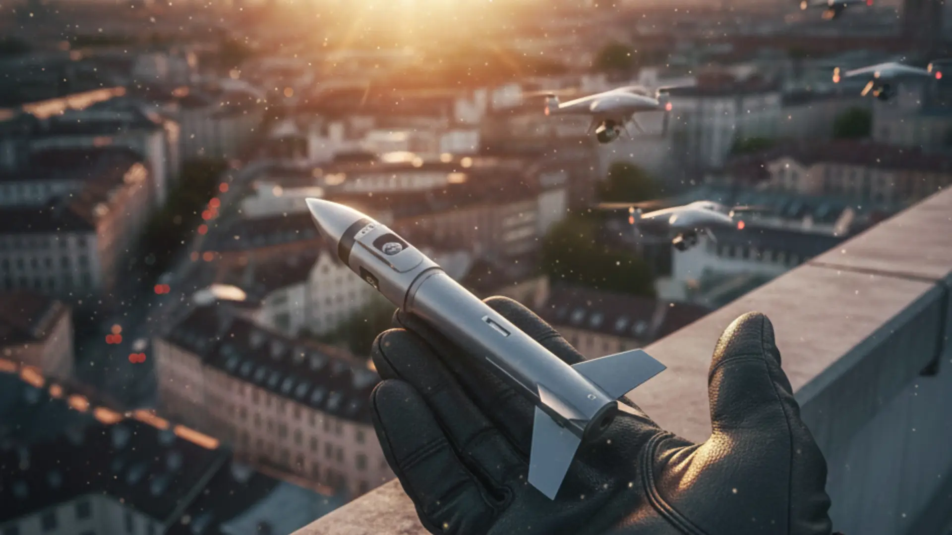 Un misil en miniatura que se se lanza como un avión de papel podría convertirse en el gran enemigo de los drones en Europa