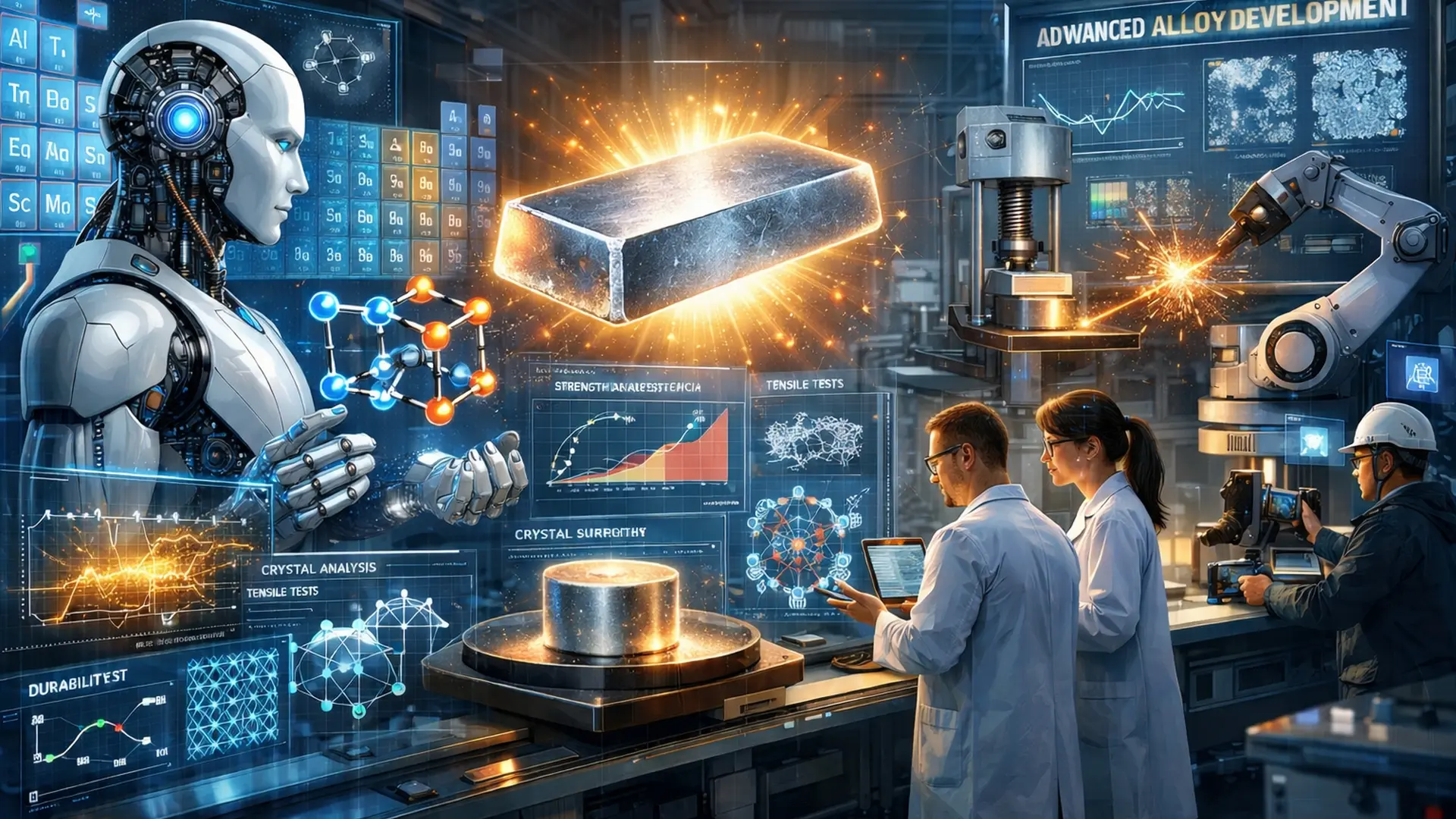 Una IA diseña una ación de aluminio impreso en 3D cinco veces más resistente que el aluminio fundido
