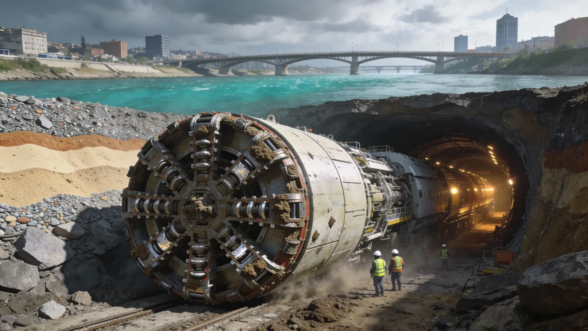 China convierte el error de una tuneladora en una de las mayores hazañas de precisión de la historia de la ingeniería