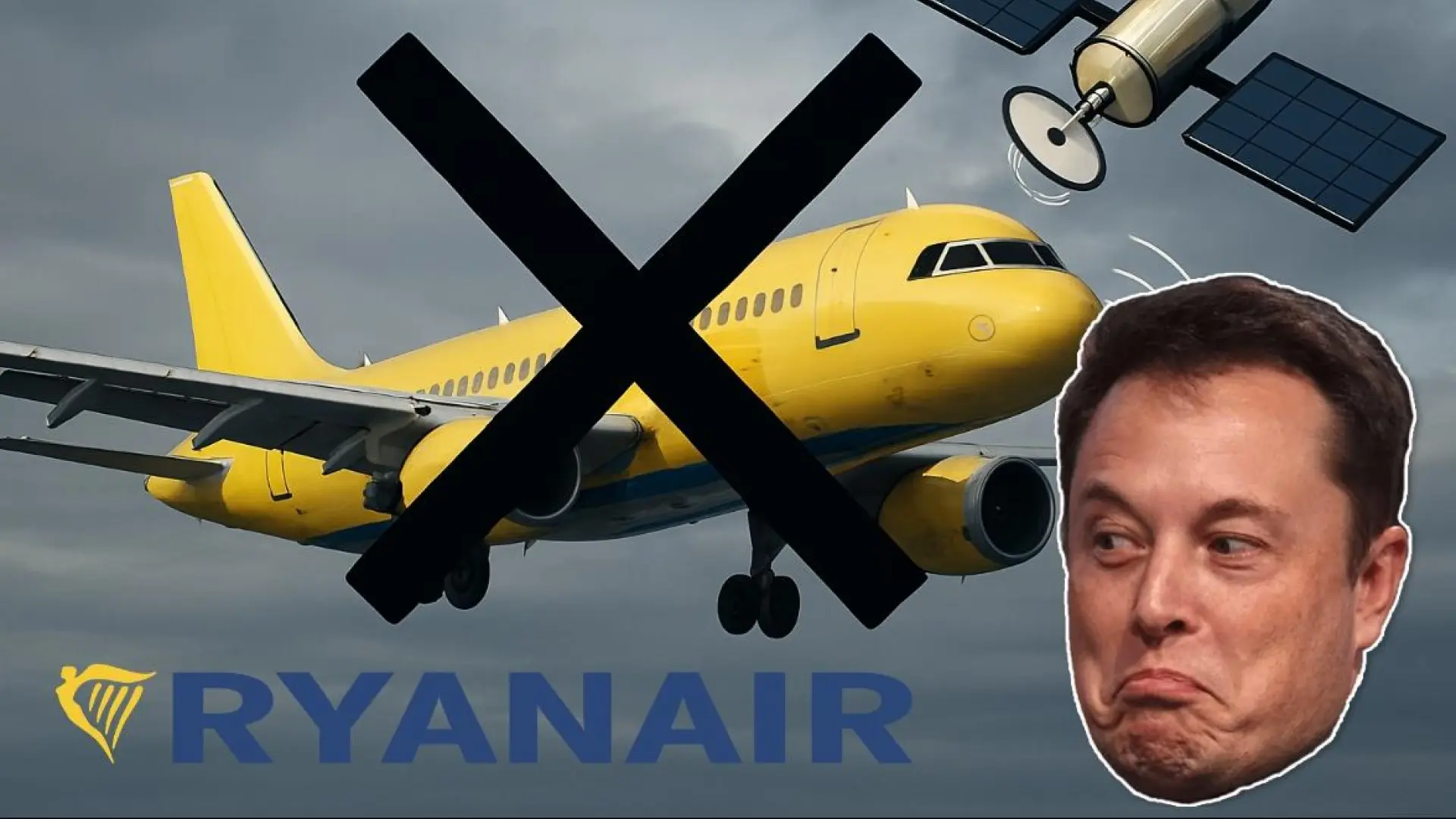 Ryanair "veta a Elon Musk" en sus aviones y su reacción no se ha hecho esperar: "Perderán clientes"