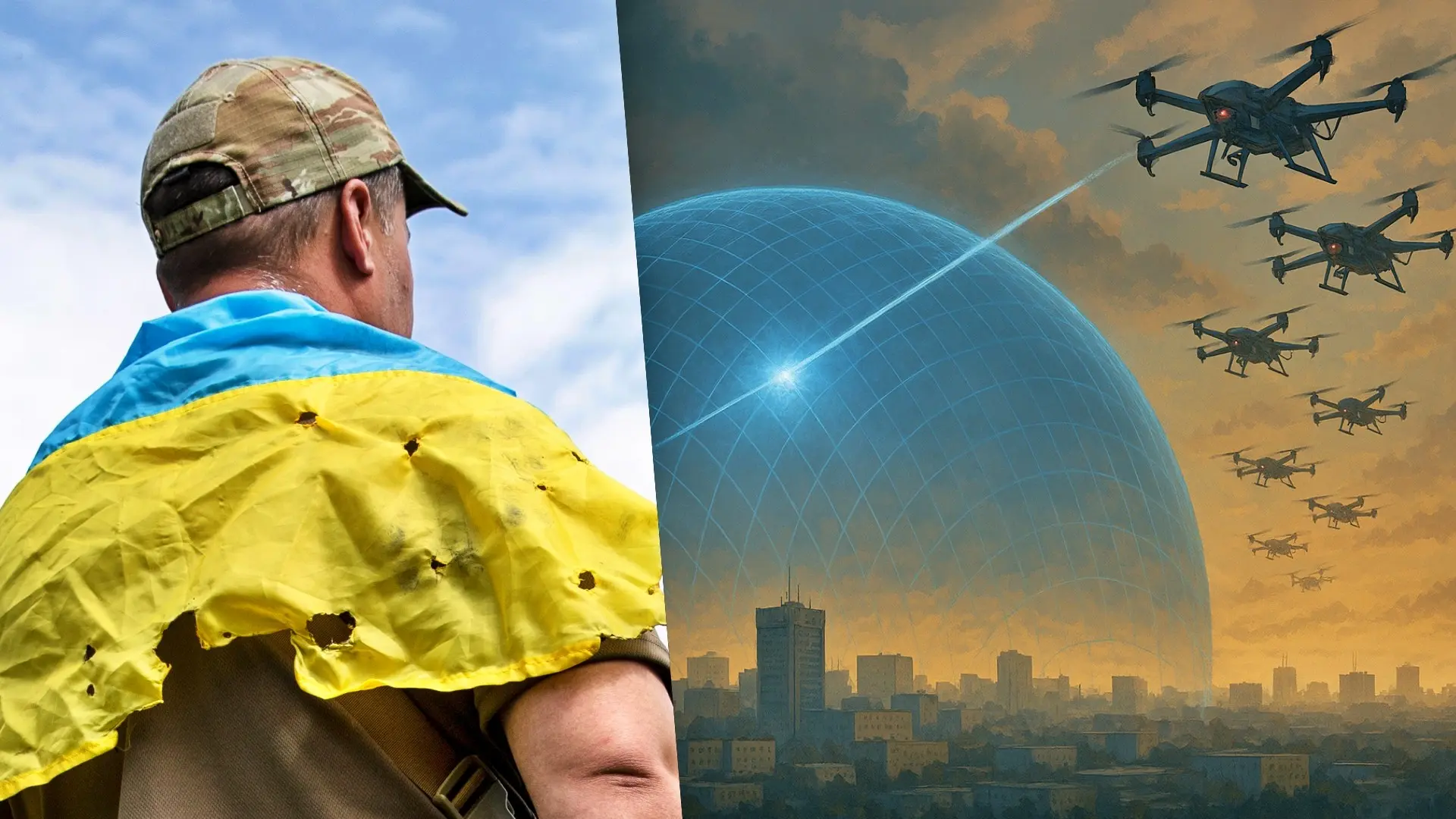 Ucrania construirá una “cúpula antidrones” para interceptar enjambres de drones rusos mientras se acercan