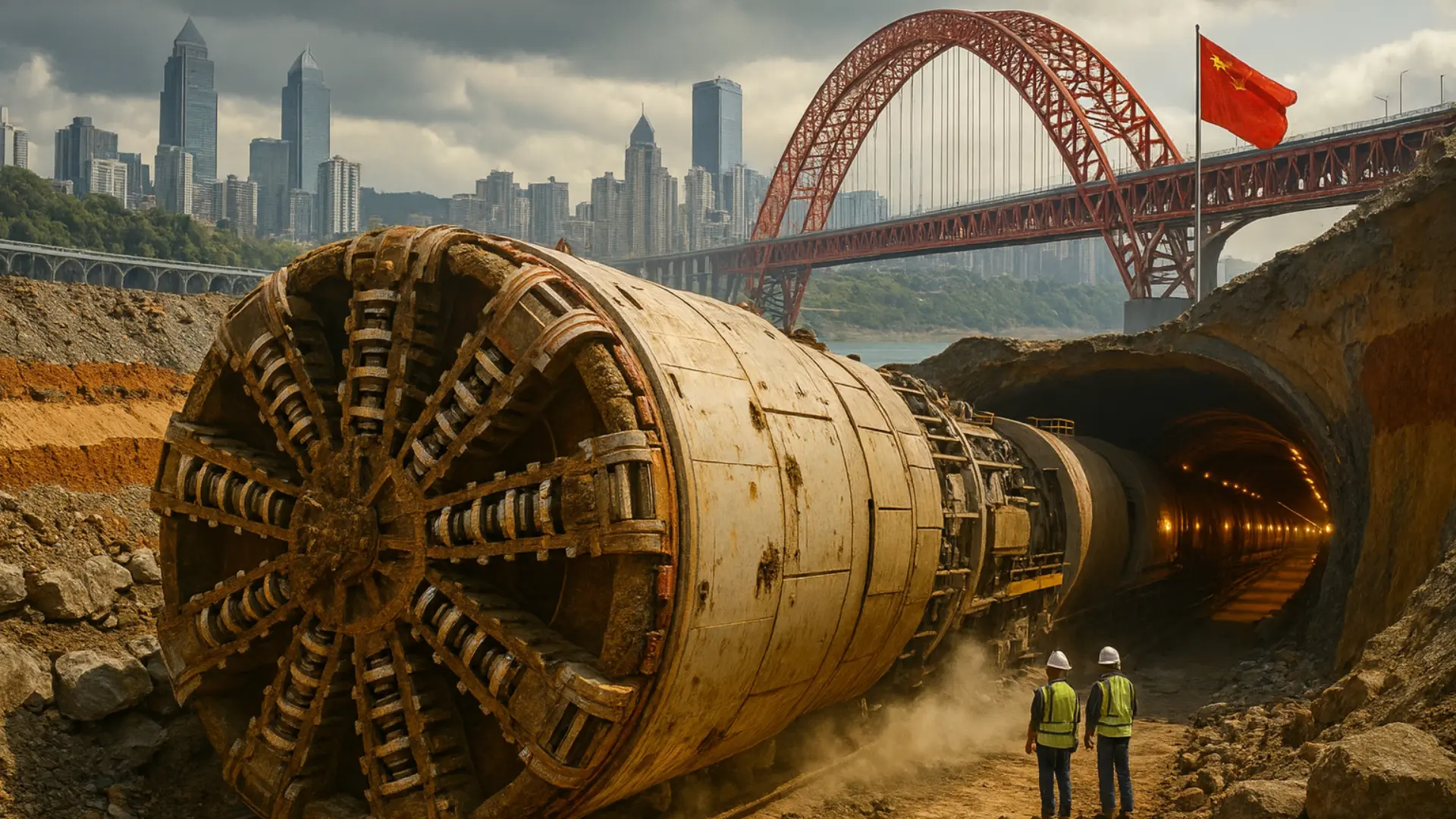 China convierte un error con una tuneladora en una de las mayores hazañas de precisión de la historia de la ingeniería