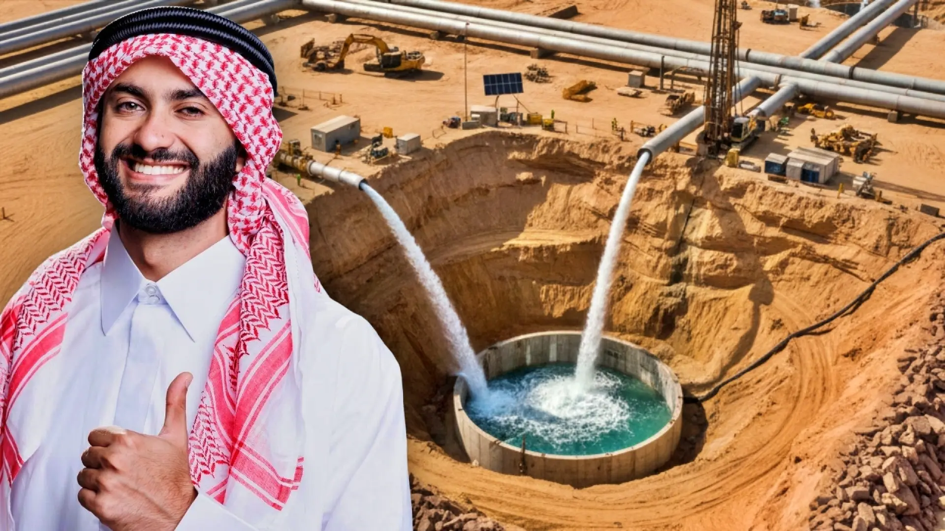 Emiratos Árabes están enterrando millones de litros de agua en el suelo del desierto y es una idea absolutamente brillante