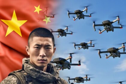 China amenaza con un enjambre de 200 drones con IA controlados por un solo soldado y un “algoritmo inteligente” que los hace autónomos incluso tras perder la comunicación