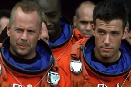 La razón por la que Ben Affleck vomitaba entre tomas mientras filmaba una emotiva escena con Bruce Willis en ‘Armageddon’