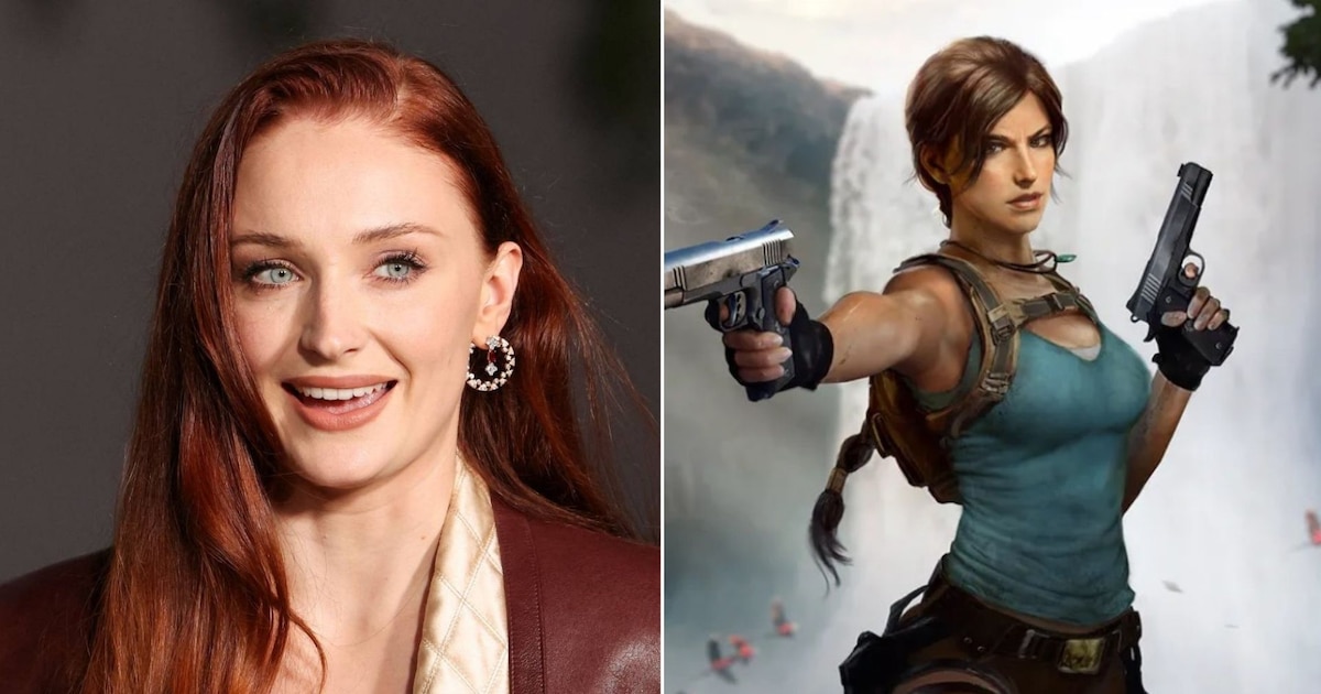Primer vistazo a Sophie Turner como Lara Croft para la nueva serie de “Tomb Raider”