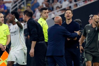 Lo que no se vio de la tensa discusión entre Simeone y Vinícius: la áspera intervención de Xabi Alonso