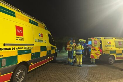 Dos hombres y un menor resultan heridos de gravedad en un incendio en su vivienda en Fresno del Torote (Madrid)