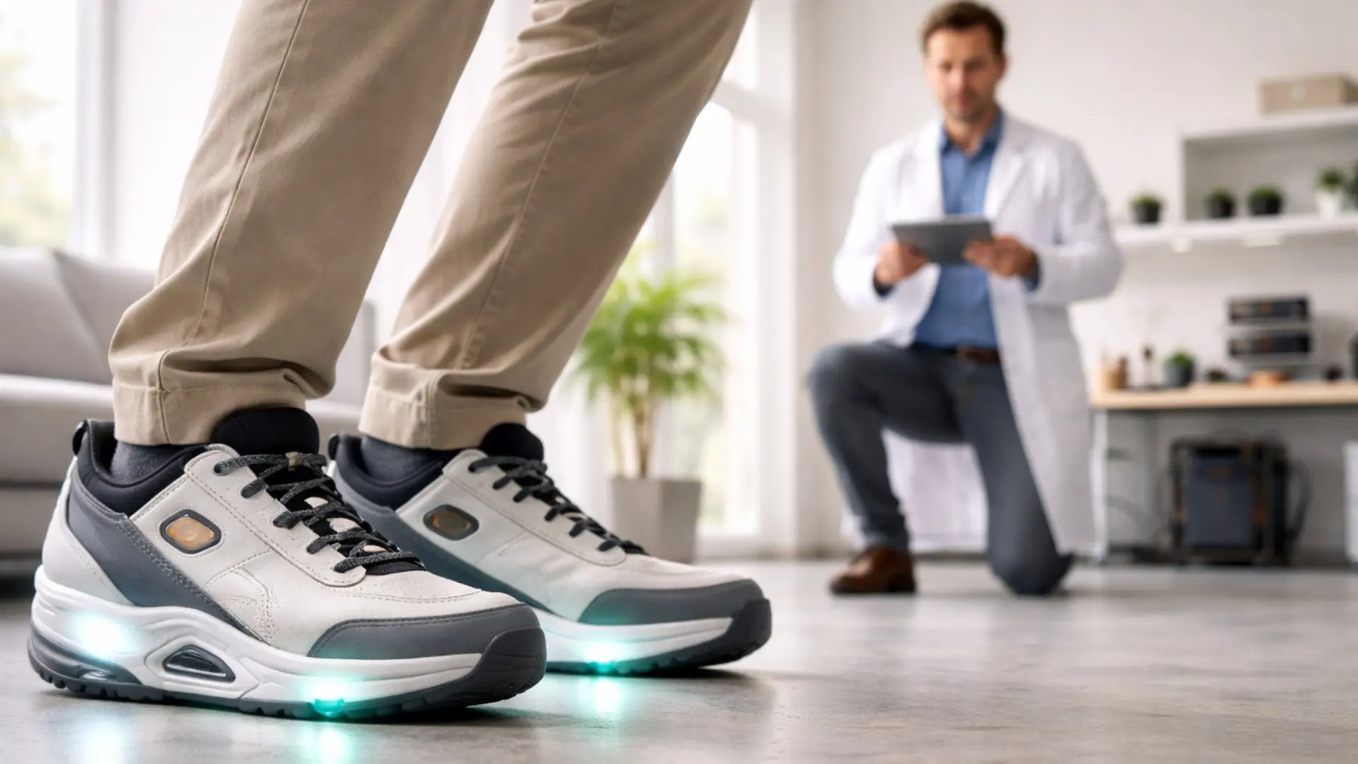 Crean un zapato futurista que puede evitar que las personas mayores se caigan