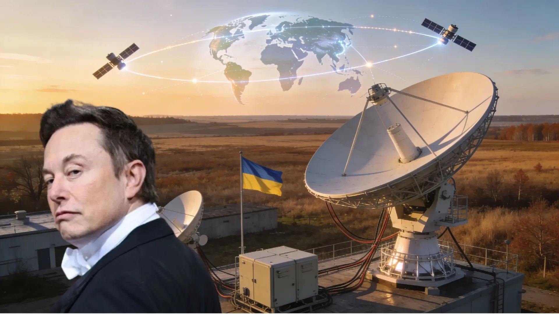 Ucrania no se fía de Elon Musk, trabajan para crear una red de satélites militares alternativa a Starlink