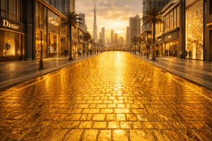 No es ciencia ficción: Dubai quiere construir una calle con oro real