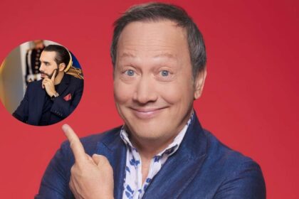Rob Schneider confirma viaje a El Salvador tras elogiar políticas de seguridad de Nayib Bukele