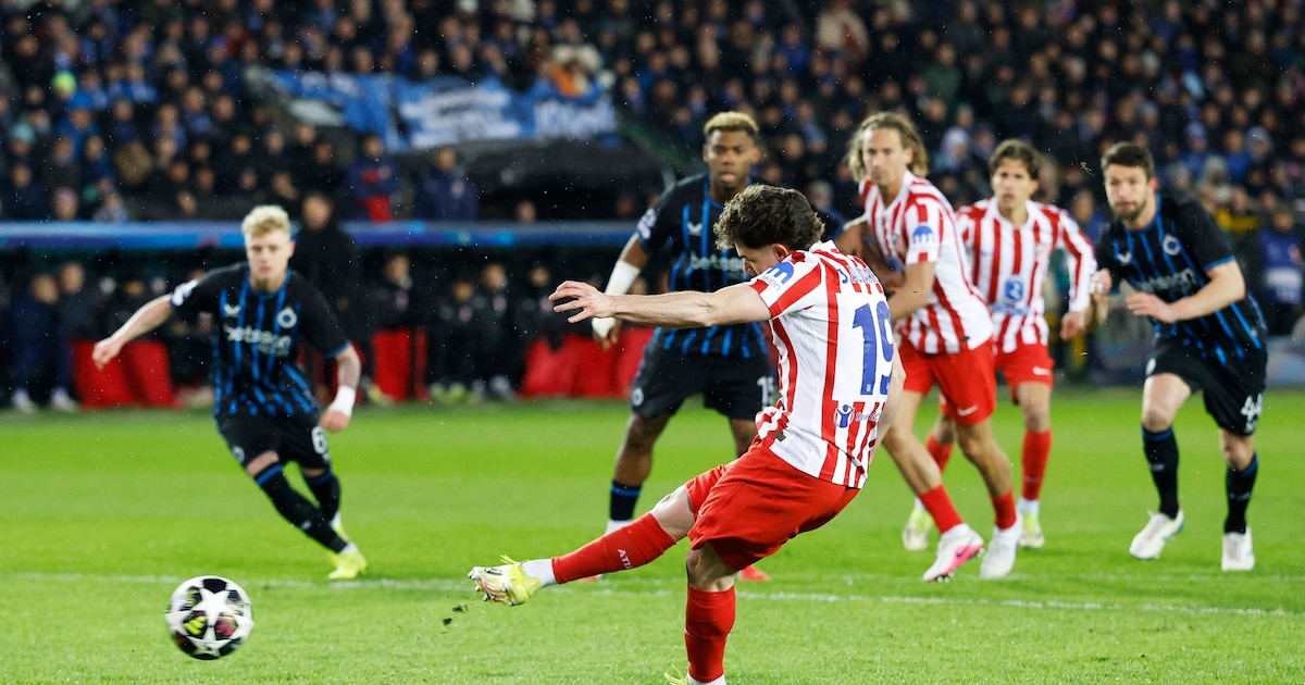 Con Julián Álvarez de titular, el Atlético Madrid de Simeone se juega su clasificación a octavos de final de Champions League
La perfecta ejecución de penal de Julián Álvarez en el empate de Atlético de Madrid-Brujas por la Champions: sus impactantes números