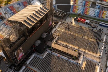 Así es el imponente escenario que recibe a Shakira en el estadio Jorge “Mágico” González