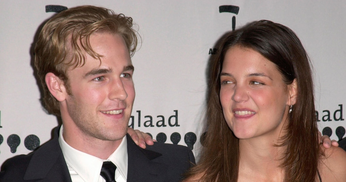James Van Der Beek y Katie Holmes salieron en secreto, según amigos cercanos