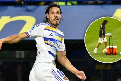 El precalentamiento de Cavani con un heladerita que causó controversia en Boca: la dura crítica de un histórico