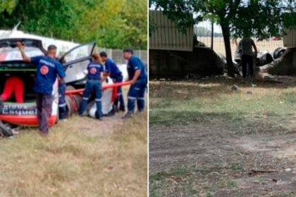 Se desmayó, chocó, tumbó un muro y perdió el casco: el video y revelaciones exclusivas del espeluznante accidente en el Turismo Pista