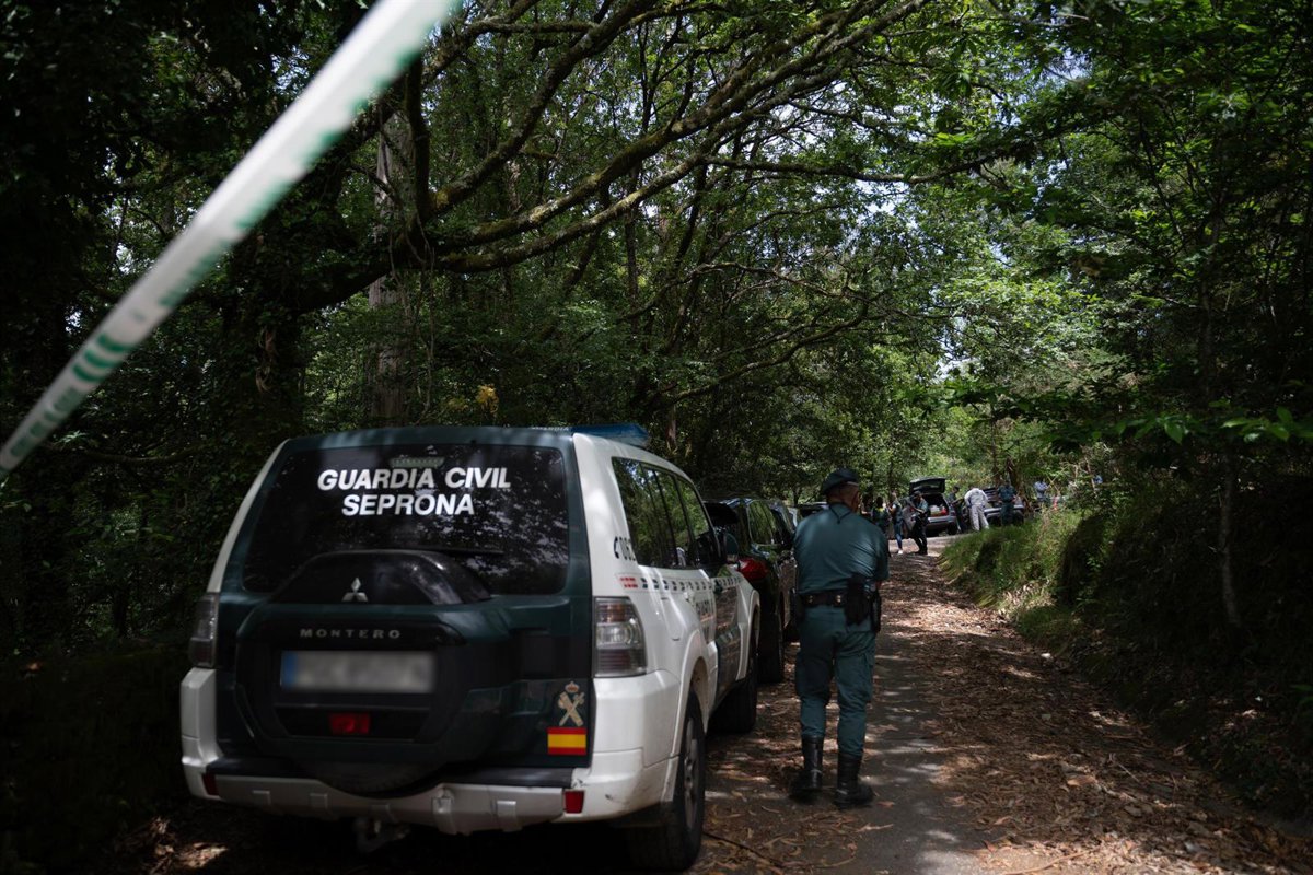 Hallan sin vida a un hombre en una zona de monte en Caldas de Reis