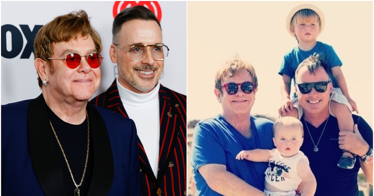 Así lucen hoy en día los hijos de Elton John y David Furnish: la familia se une en un histórico retrato
