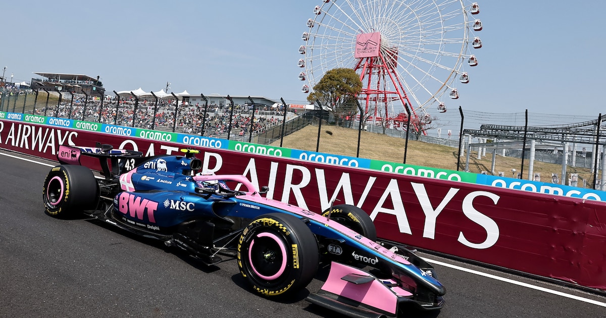 Franco Colapinto afronta la clasificación del Gran Premio de Japón de Fórmula 1