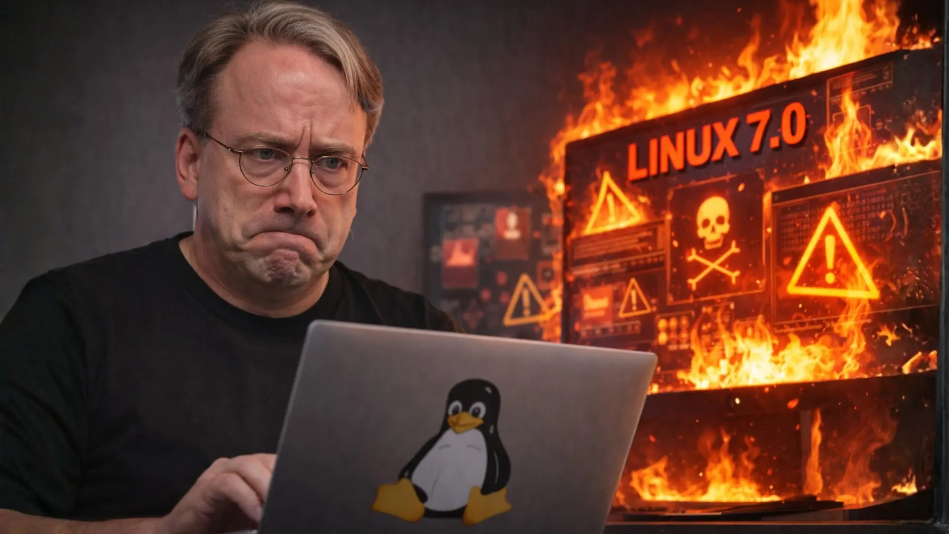 Linus Torvalds deja claro que la calma de Linux 7.0 era solo un espejismo: "No me da mucha confianza"