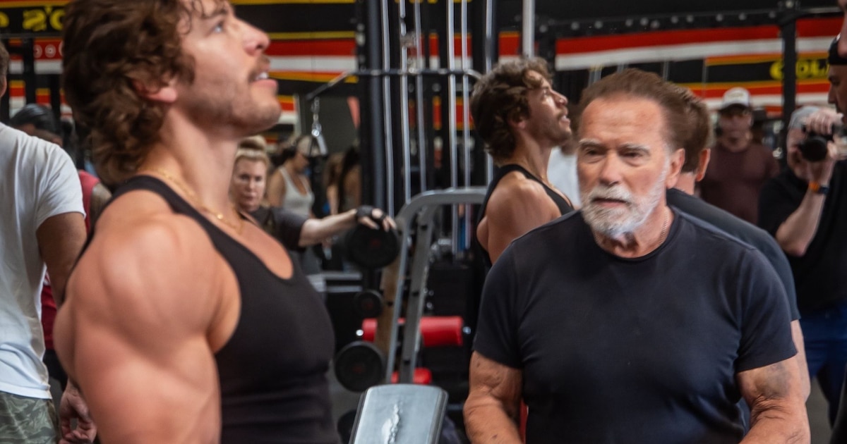 El legado continúa: Arnold Schwarzenegger entrena a su hijo para competir en fisicoculturismo