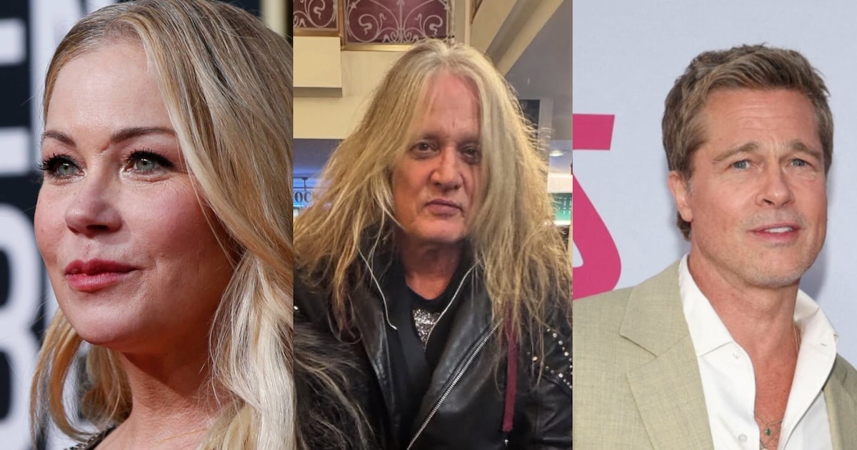 Sebastian Bach habló por primera vez sobre el episodio en que Christina Applegate  dejó a Brad Pitt por él