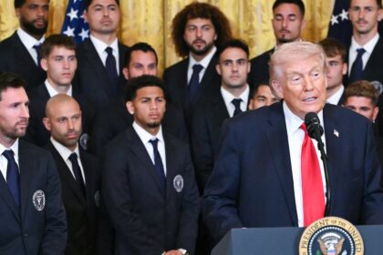 Messi, en la Casa Blanca con Trump: el homenaje al Inter Miami por el título en la MLS
