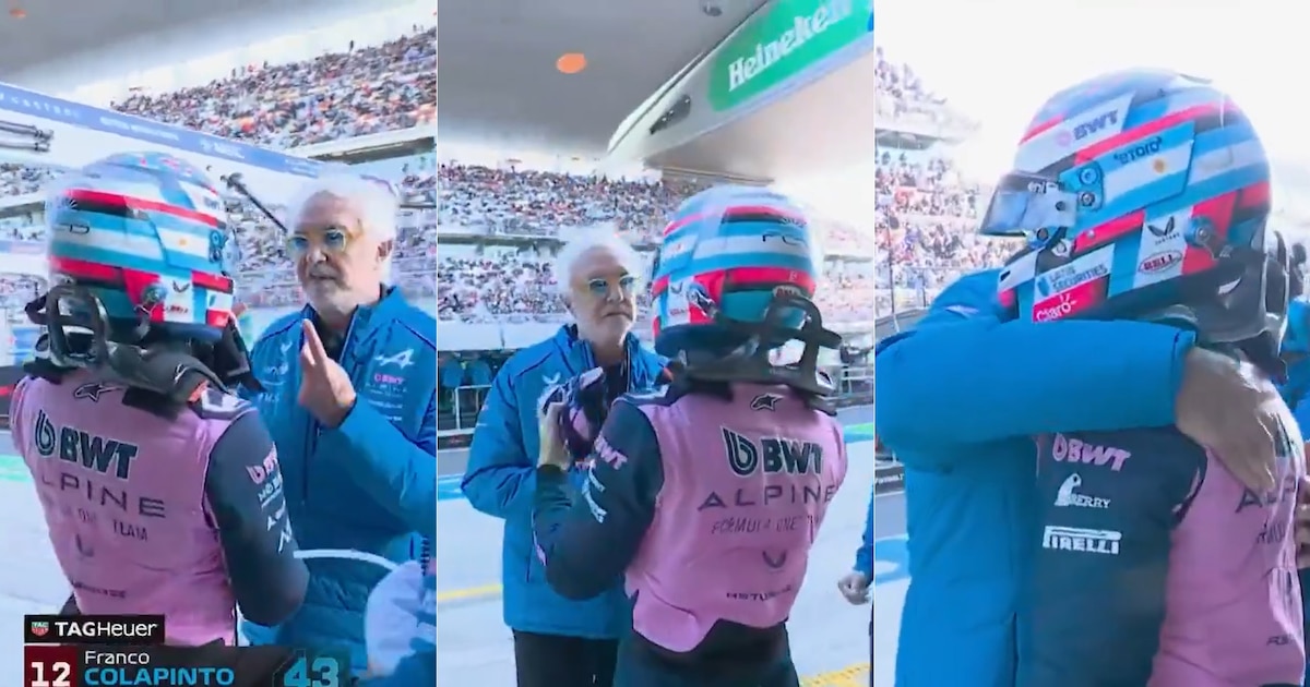 El gesto de respaldo de Flavio Briatore con Franco Colapinto tras quedar afuera de la Q3 del Gran Premio de China por una diferencia ínfima