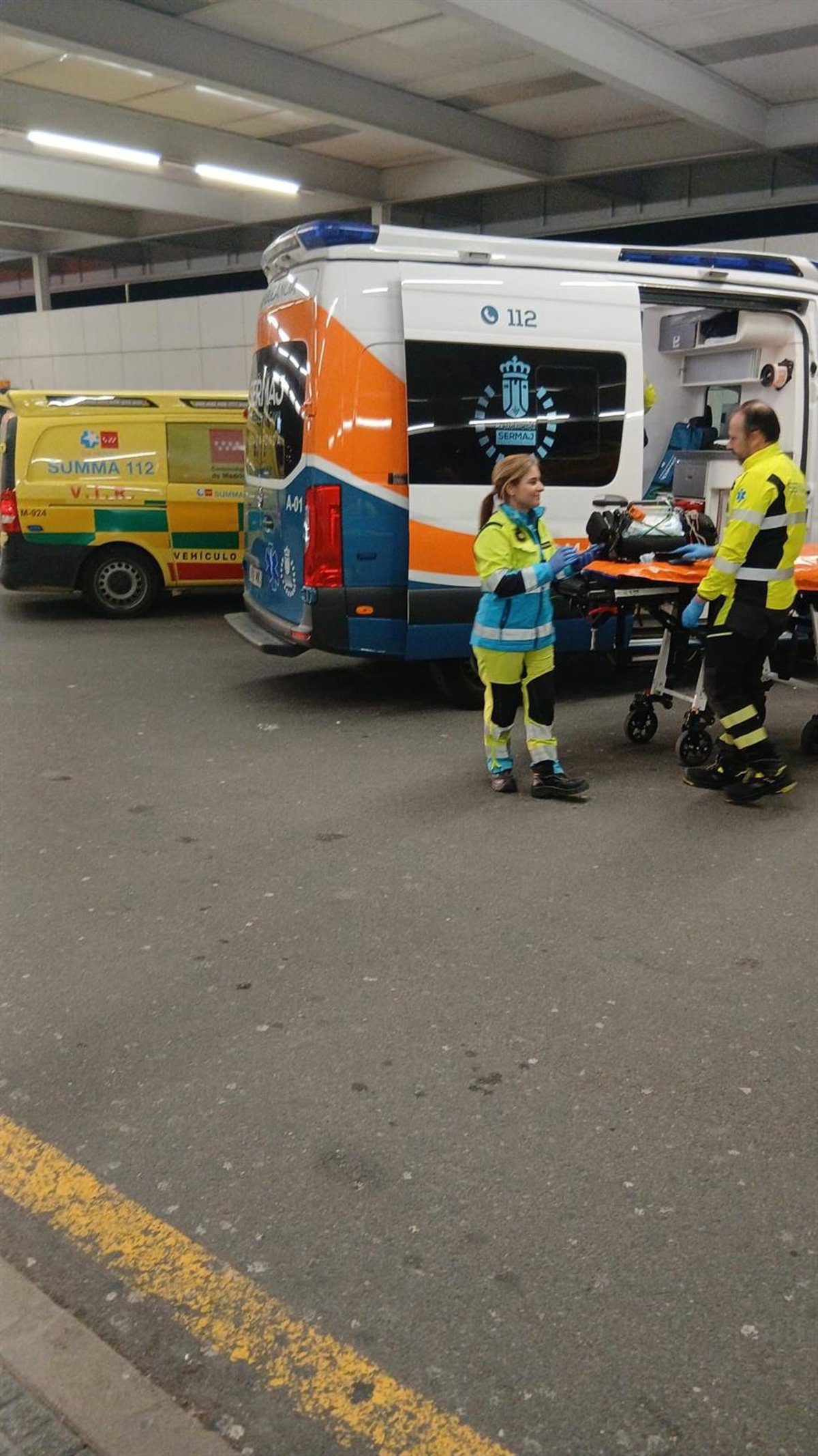 Un motorista de 25 años en estado crítico tras colisionar con un turismo en Majadahonda