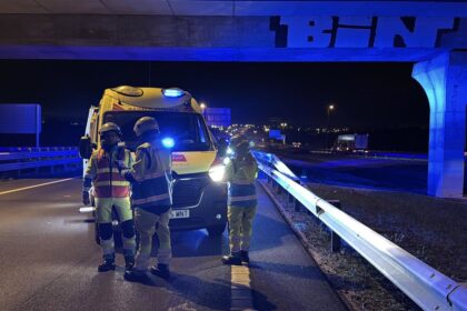 Herido grave un hombre tras sufrir un atropello al bajarse del coche por un accidente previo en Leganés
