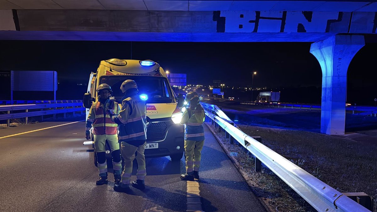Herido grave un hombre tras sufrir un atropello al bajarse del coche por un accidente previo en Leganés