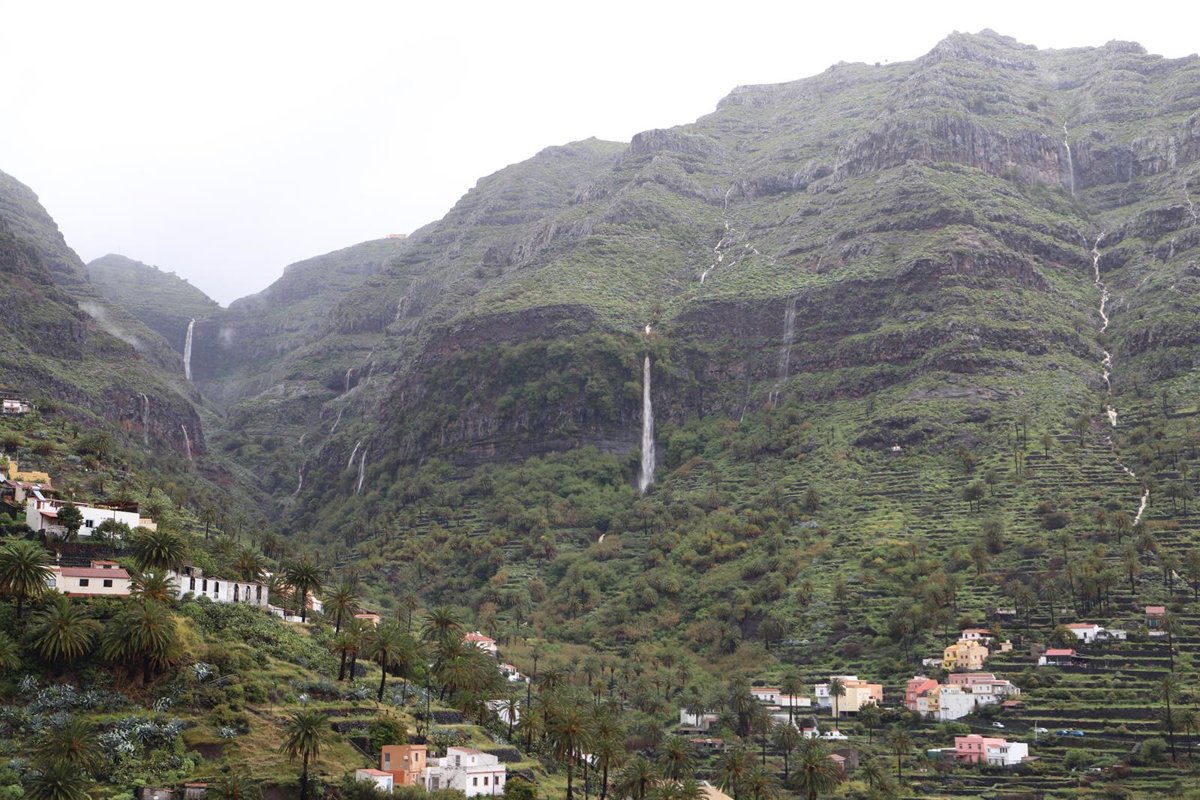 Mantienen la situación de emergencia por riesgo de inundaciones en La Gomera tras las fuertes lluvias de este miércoles