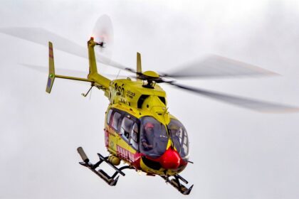 Evacuado en helicóptero un ciclista herido grave tras sufrir una caída en Vilaflor (Tenerife)