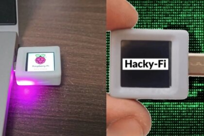 ¿Qué es HackyFi, el Tamagotchi para hackers con el cerebro de una Raspberry Pi?