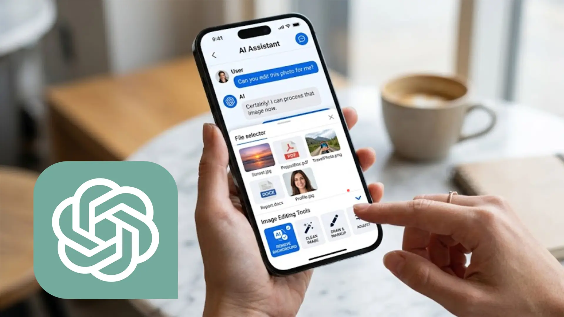 ChatGPT prepara un nuevo selector de archivos y herramientas avanzadas para fotos