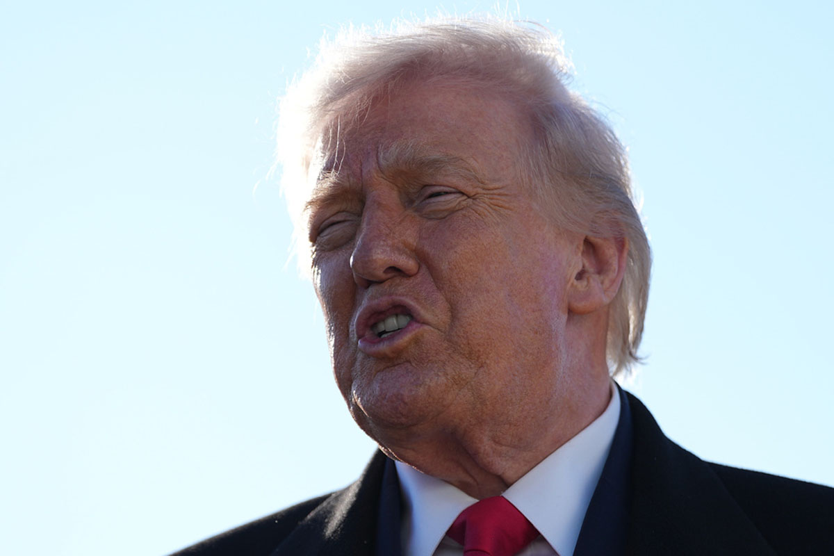 Trump comparte el video de un ataque donde presuntamente eliminó a varios líderes militares iranies