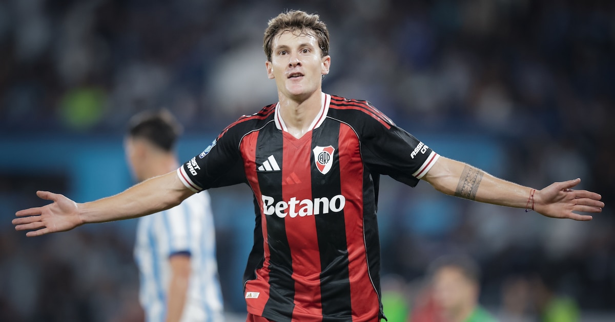 River le ganó a Racing en Avellaneda y logró su quinto triunfo consecutivo en el torneo con Coudet como entrenador