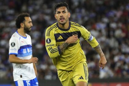 Con gol de Paredes, Boca Juniors vence a Universidad Católica en Chile en su estreno por la Copa Libertadores
Empujones y golpes: así fue la gresca en el inicio del duelo entre Universidad Católica y Boca Juniors por la Libertadores
Latigazo rasante: el golazo de Leandro Paredes para Boca Juniors ante la U Católica en Chile en su debut en la Libertadores