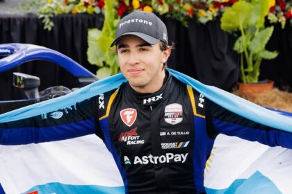 Nació en Miami, corre con bandera argentina, ama el mate y ya demostró ser ganador: “Mi sueño es ser campeón de la IndyCar”