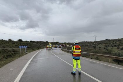 Herido grave un hombre de 56 años tras un choque frontal con un coche en Morata de Tajuña