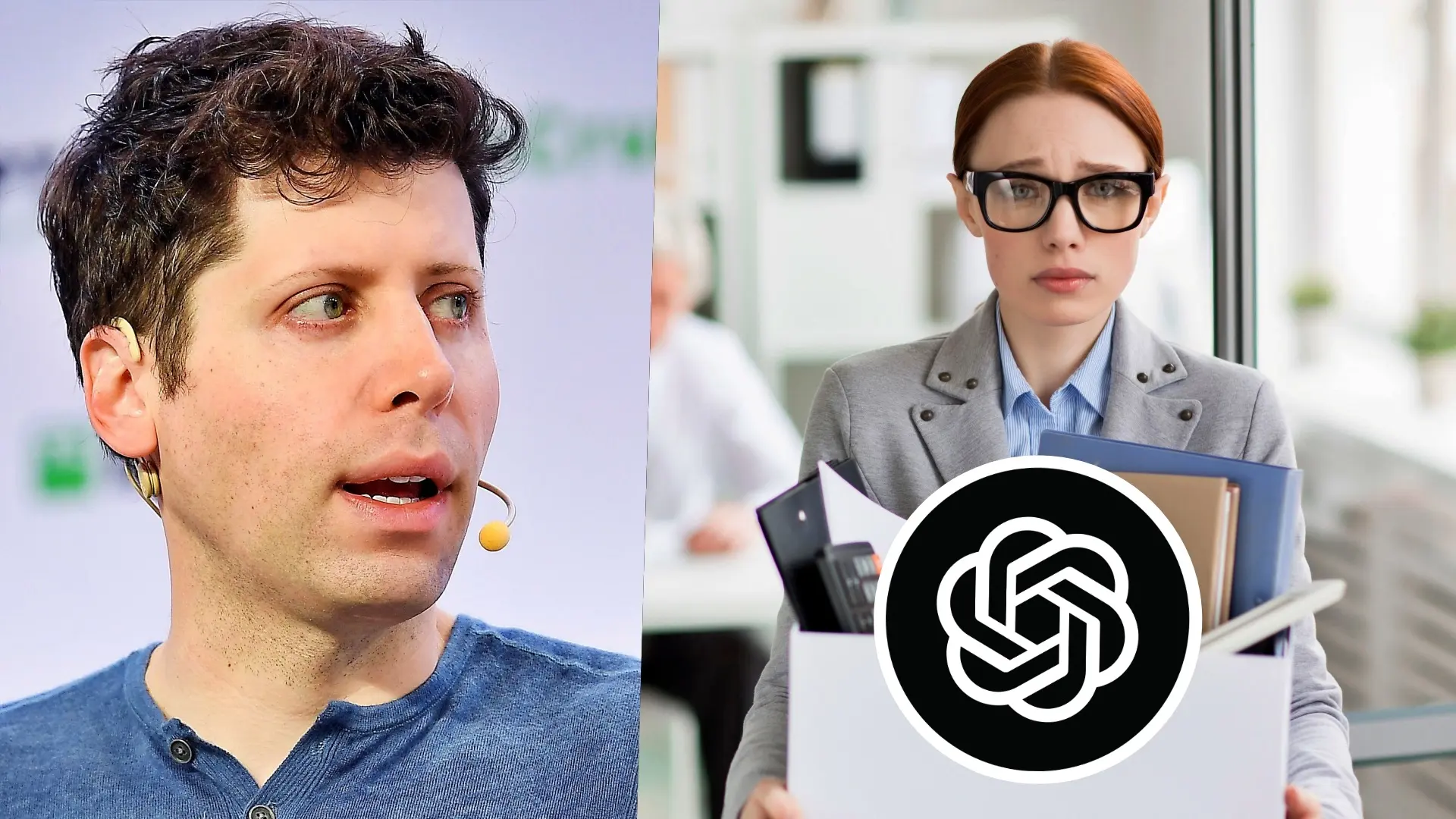 Sam Altman sonriendo en una conferencia sobre el futuro de la IA