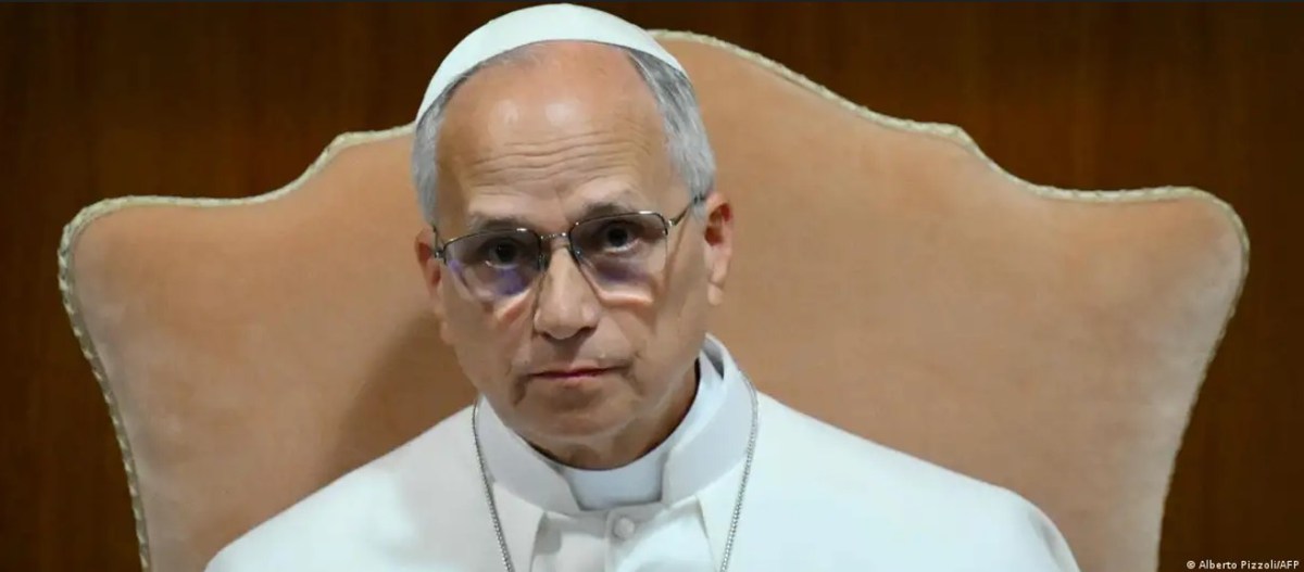 El papa León XIV en una imagen de archivo con un mensaje sobre la inteligencia artificial