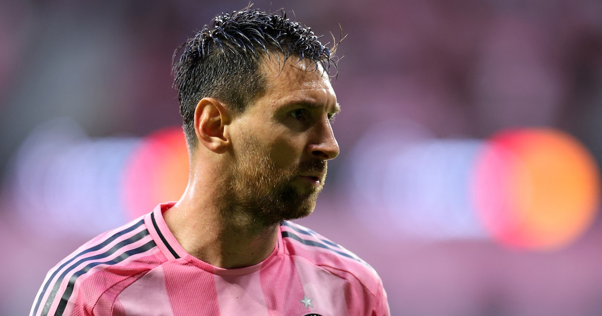 Lionel Messi en una imagen de 'Messi lesionado en partido del Inter Miami'