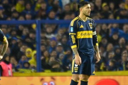 Jugadores de Boca desilusionados en La Bombonera