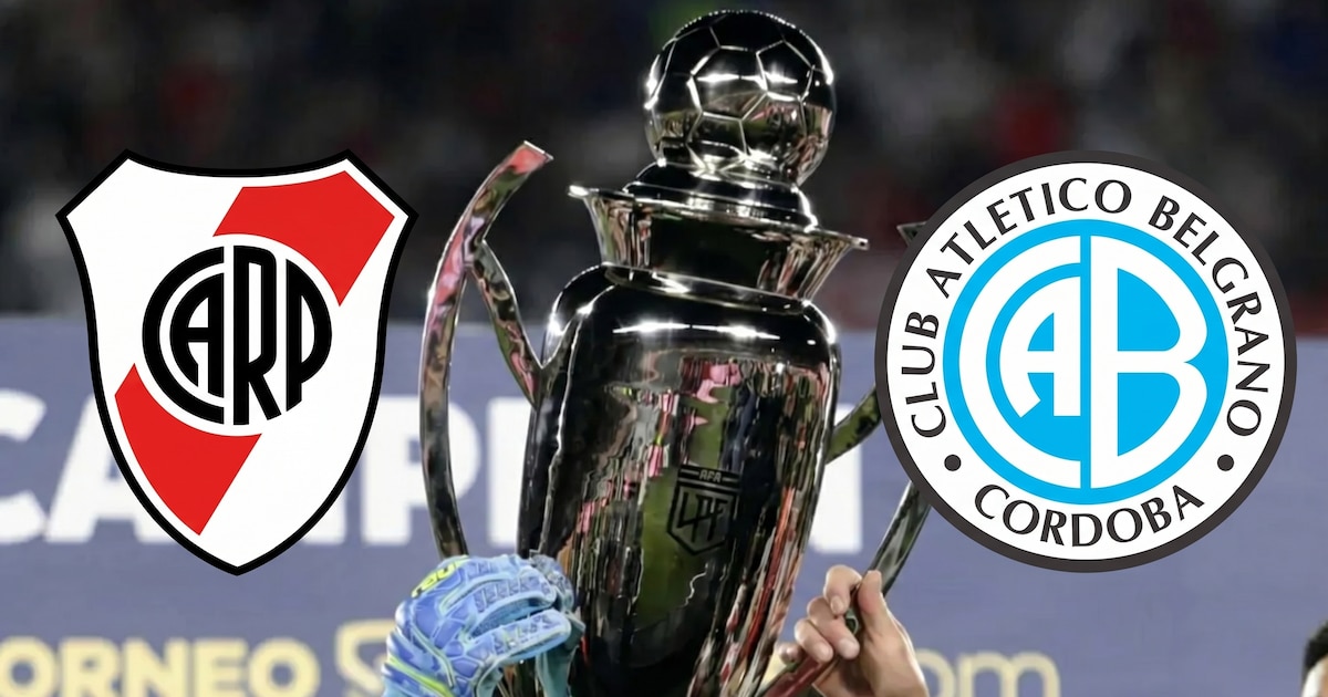 River Plate y Belgrano de Córdoba listos para la final del Torneo Apertura en el Estadio Mario Alberto Kempes